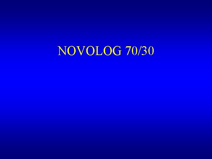 NOVOLOG 70/30 
