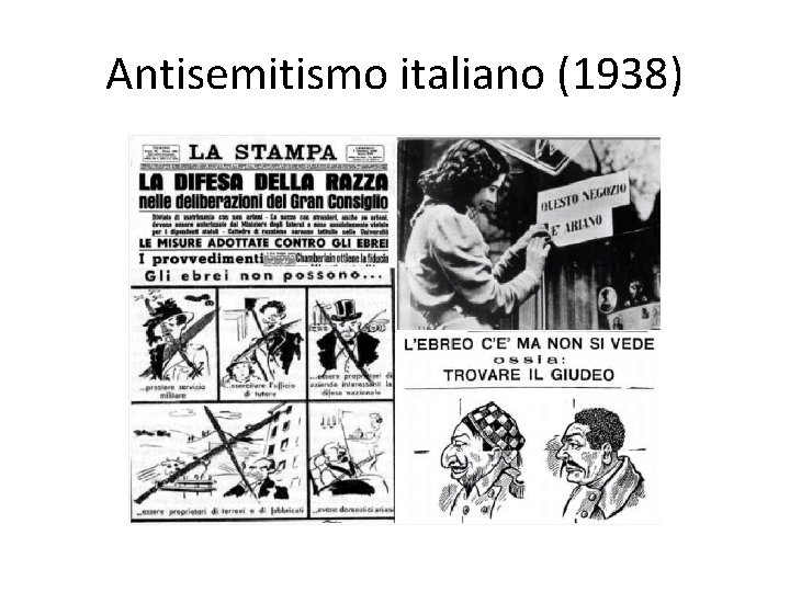 Antisemitismo italiano (1938) 