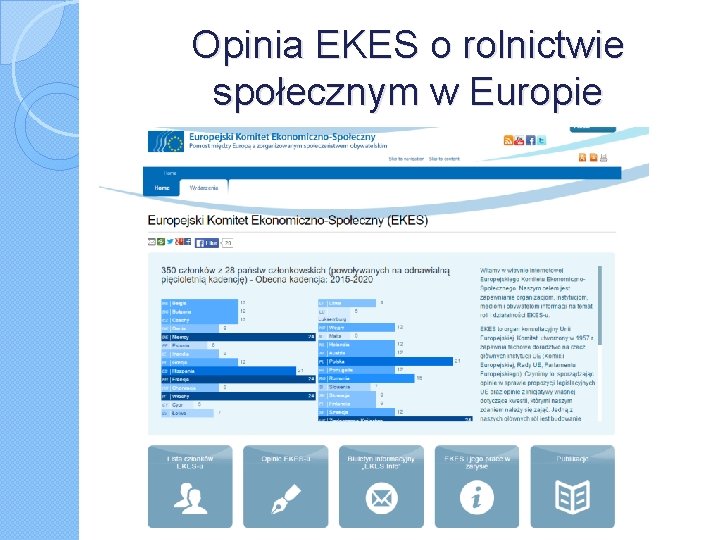 Opinia EKES o rolnictwie społecznym w Europie 