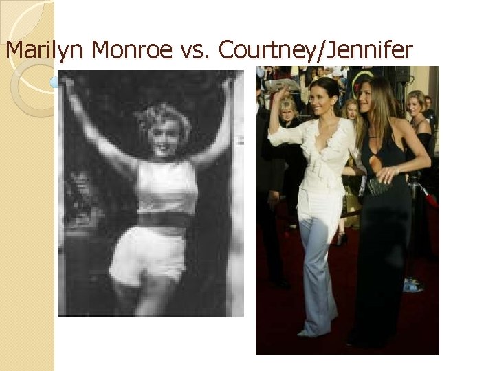 Marilyn Monroe vs. Courtney/Jennifer 