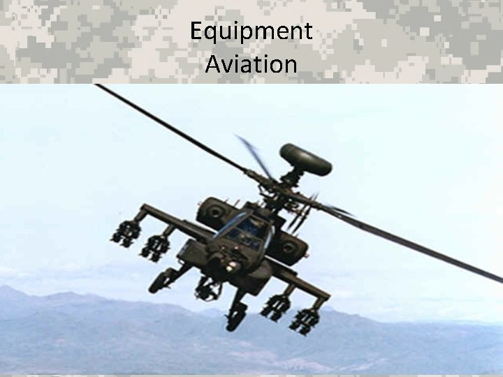 Equipment Aviation 