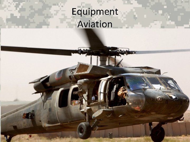 Equipment Aviation 