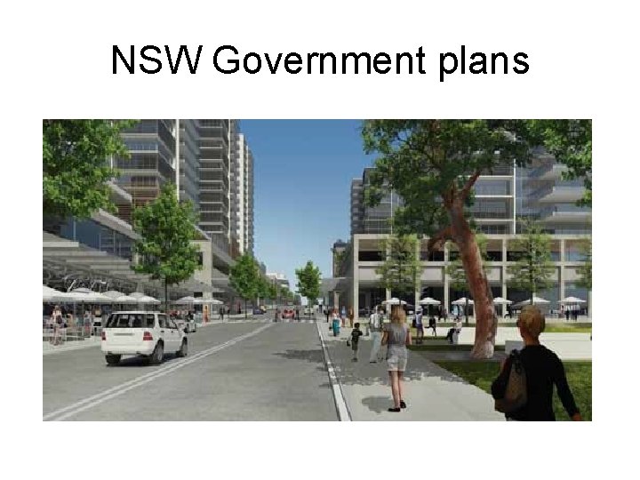 NSW Government plans 