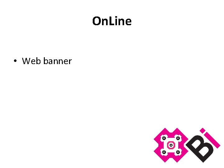 On. Line • Web banner 