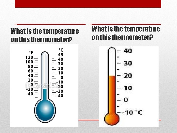 What is the temperature on this thermometer? What is the temperature on this thermometer?