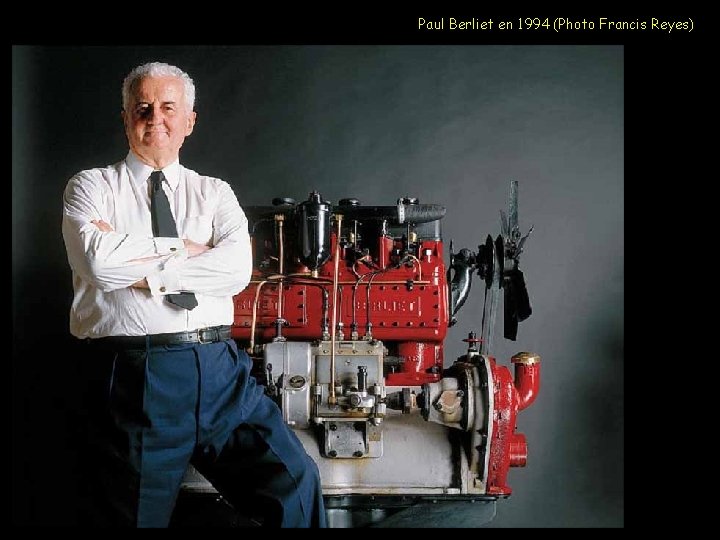 Paul Berliet en 1994 (Photo Francis Reyes) 