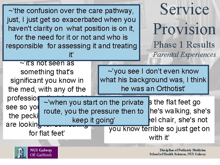 Service Provision ~’its ~’thethe confusion attitude is over he's the down caresyndrome, pathway, its