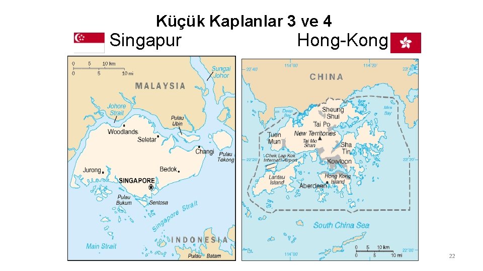 Küçük Kaplanlar 3 ve 4 Singapur Hong-Kong 22 