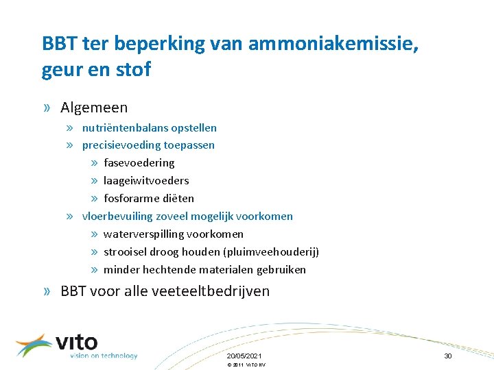 BBT ter beperking van ammoniakemissie, geur en stof » Algemeen » nutriëntenbalans opstellen »