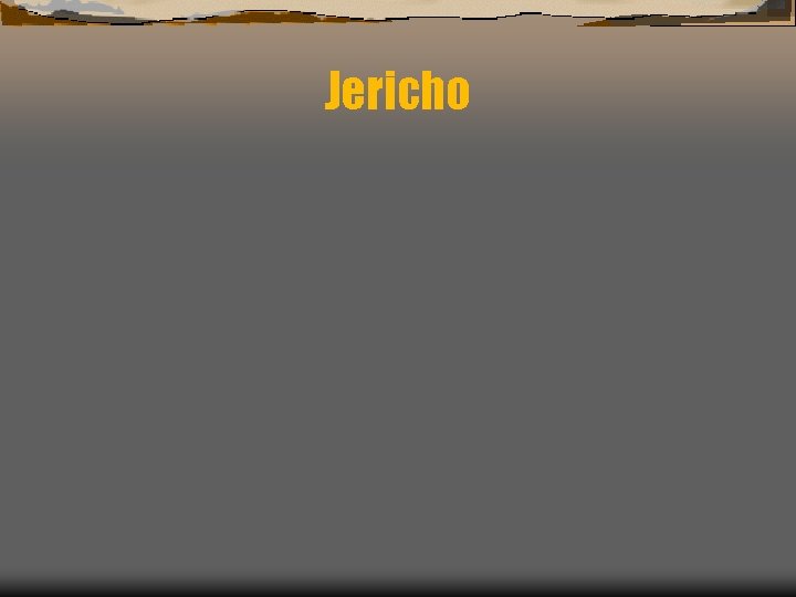 Jericho 