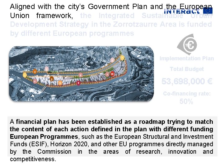 Aligned with the city’s Government Plan and the European Union framework, the Integrated Sustainable