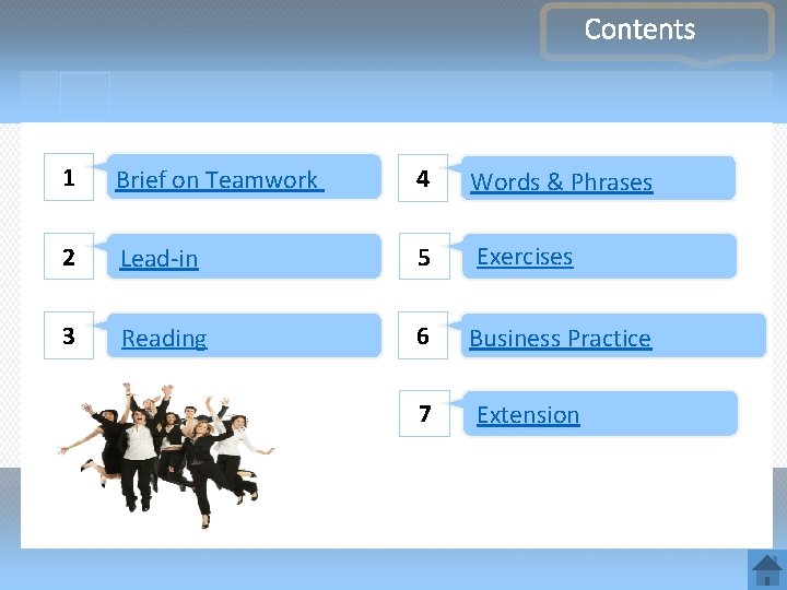 Contents 1 Brief on Teamwork 4 Words & Phrases 2 Lead-in 5 Exercises 3