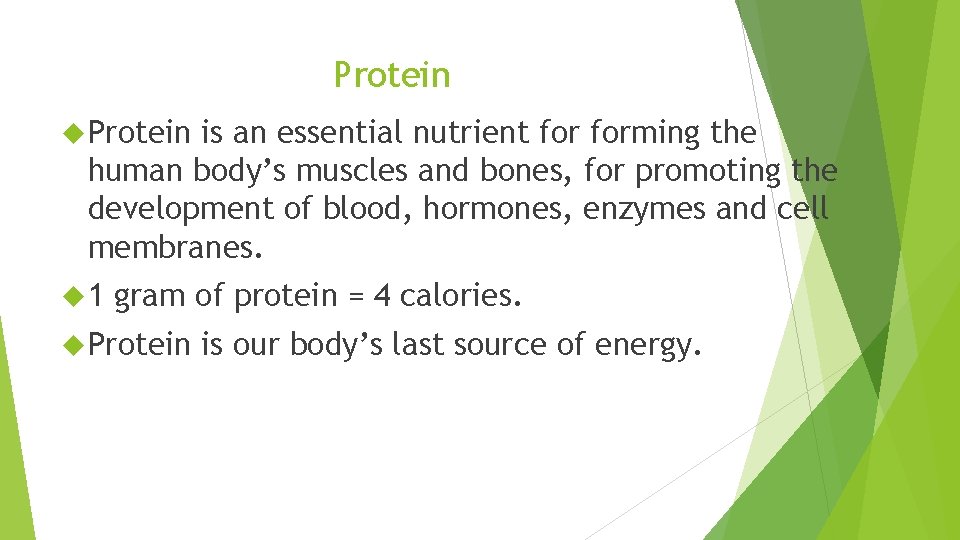 Protein is an essential nutrient forming the human body’s muscles and bones, for promoting