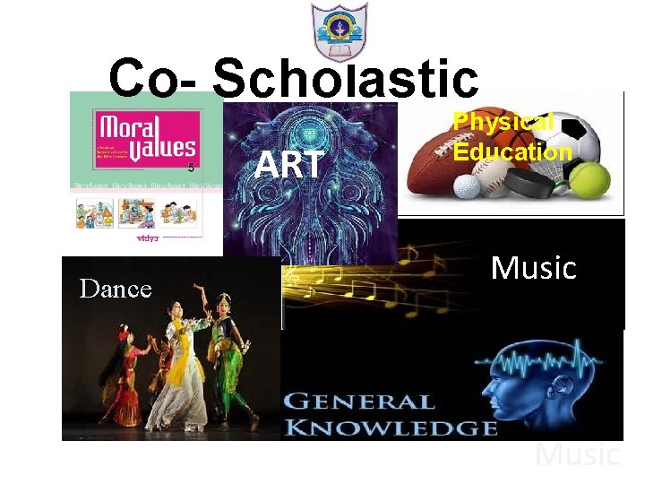 Co- Scholastic ART Dance Physical Education Music 