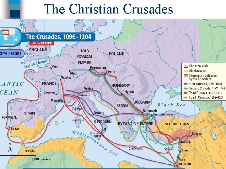 The Christian Crusades 