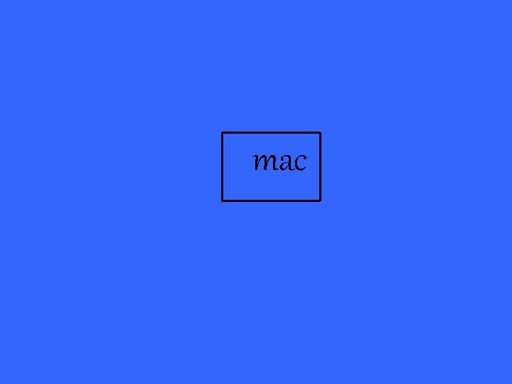 mac 