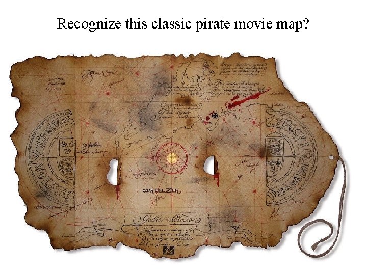 Recognize this classic pirate movie map? 