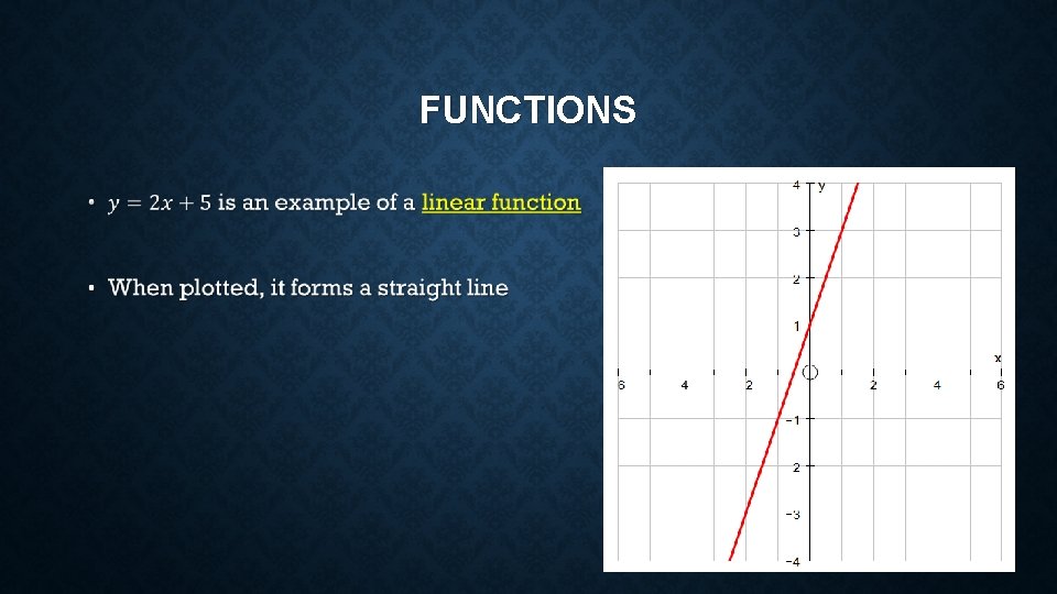 FUNCTIONS • 