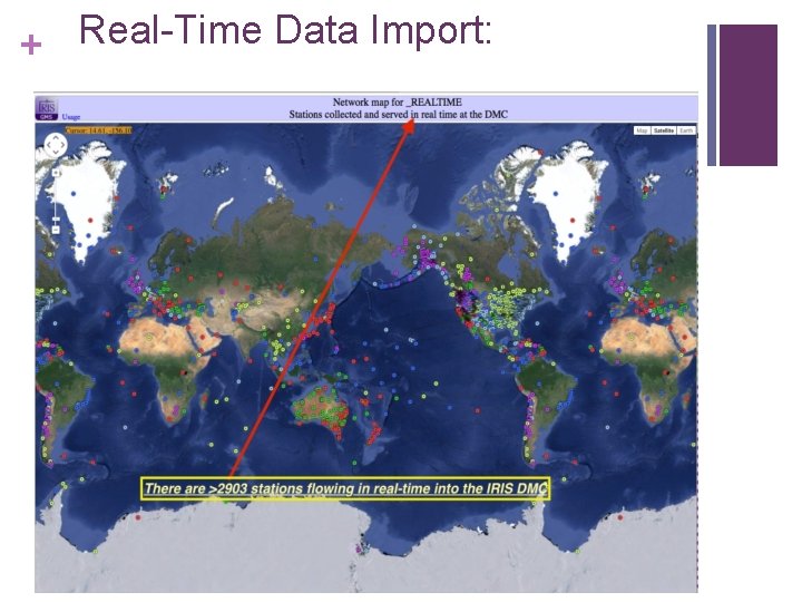 Real-Time Data Import: + 