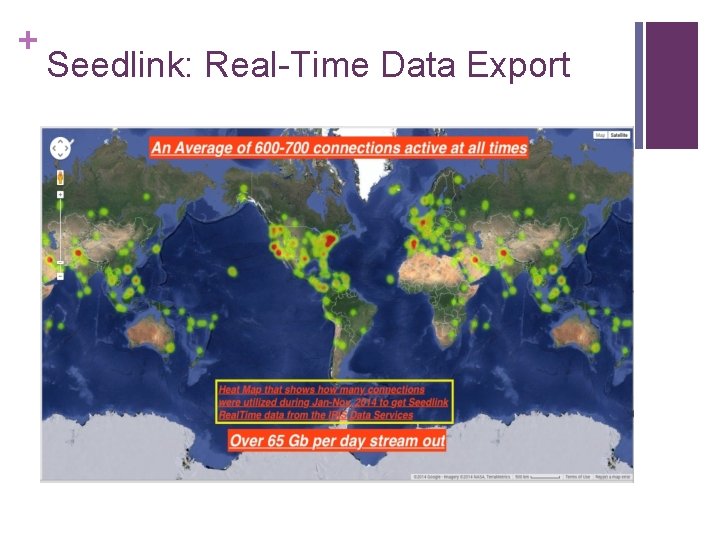 + Seedlink: Real-Time Data Export 