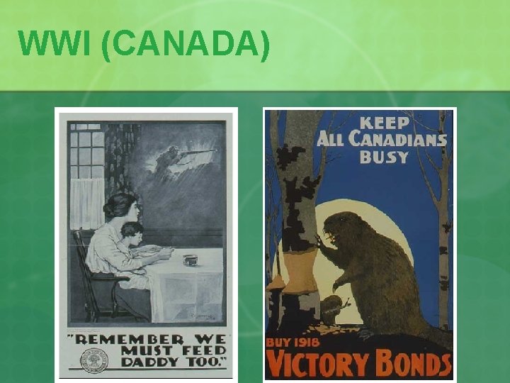 WWI (CANADA) 