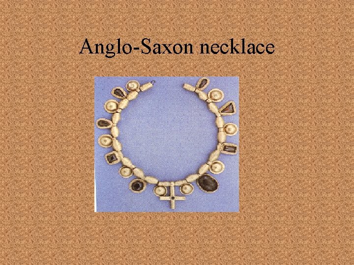Anglo-Saxon necklace 