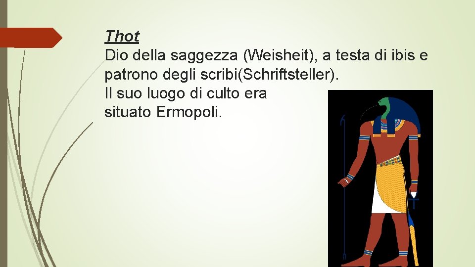 Divinit Egiziane buone Di e Dee Gli antichi