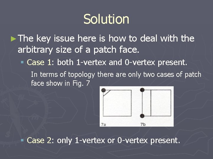 Solution ► The key issue here is how to deal with the arbitrary size