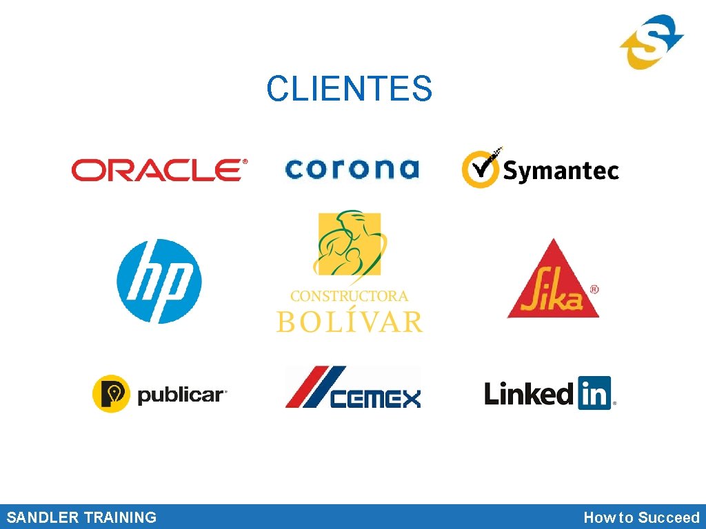 CLIENTES SANDLER TRAINING How to Succeed 
