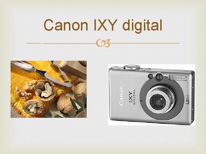 Canon IXY digital 
