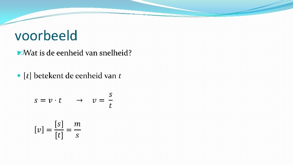 voorbeeld 