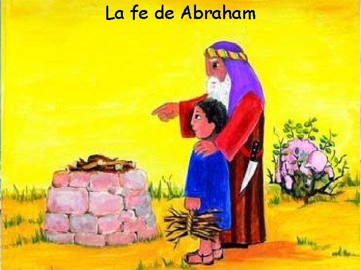 La fe de Abraham 