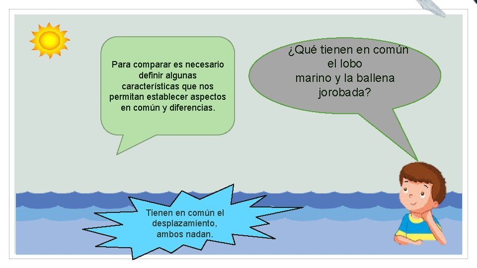 Para comparar es necesario definir algunas características que nos permitan establecer aspectos en común