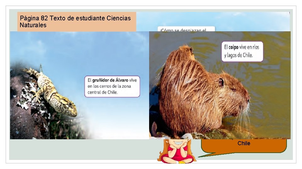 Página 82 81 Textode estudiante Ciencias Página estudiante Ciencias naturales. Naturales Al lobo marino