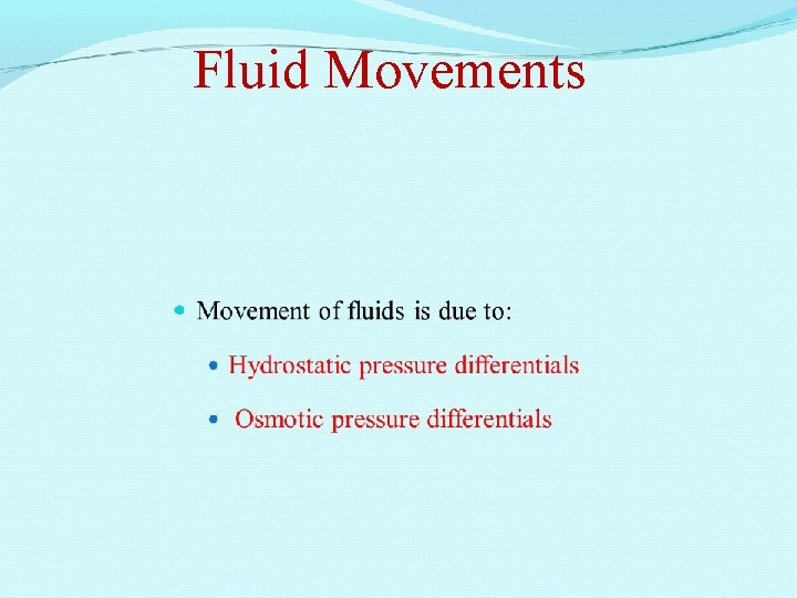 Fluid Movements 