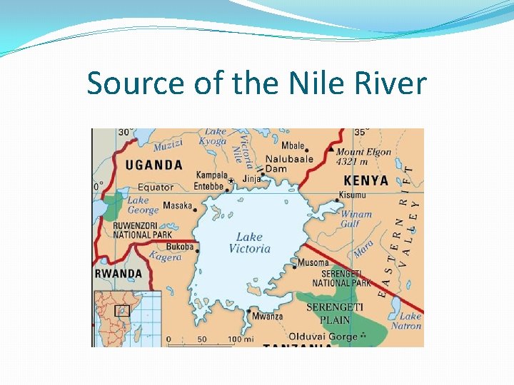 Source of the Nile River 