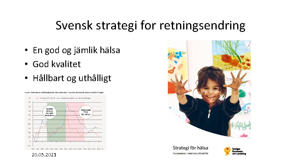Svensk strategi for retningsendring • En god og jämlik hälsa • God kvalitet •