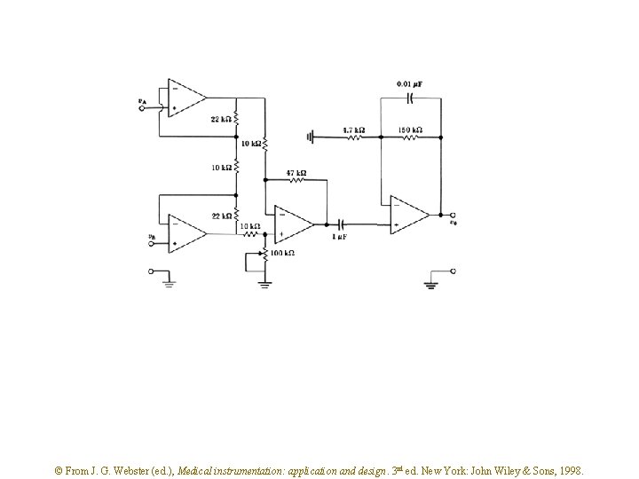 © From J. G. Webster (ed. ), Medical instrumentation: application and design. 3 rd