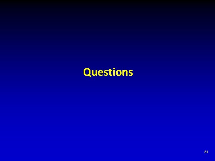 Questions 84 