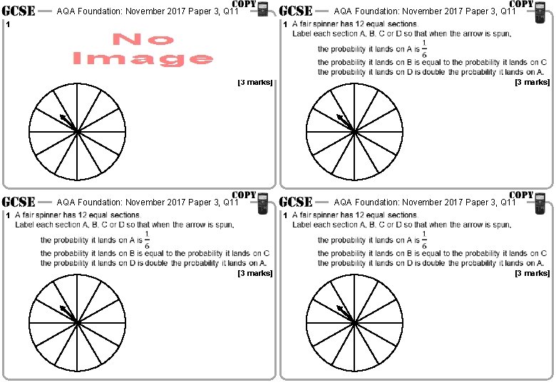 AQA Foundation: November 2017 Paper 3, Q 11 1 [3 marks] 