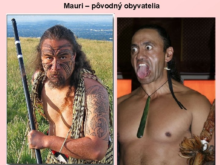 Mauri – pôvodný obyvatelia 