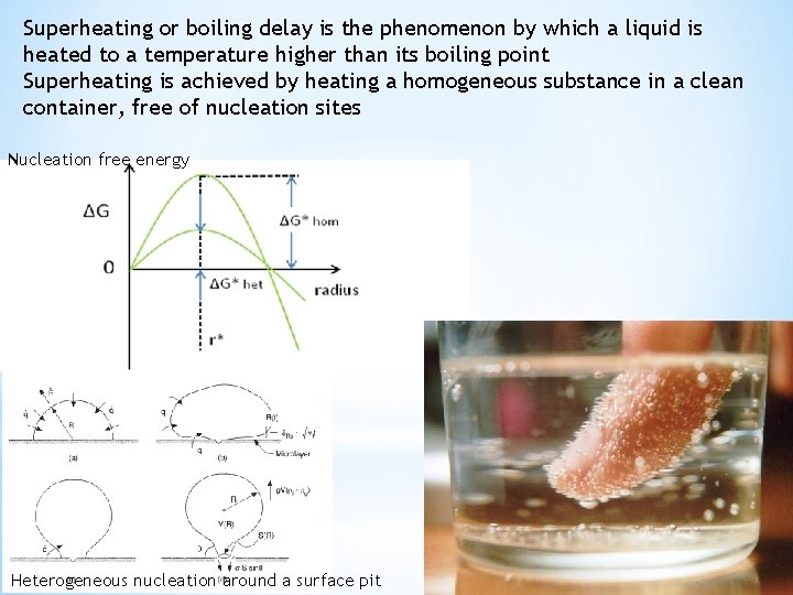 Superheating or boiling delay is the phenomenon by which a liquid is heated to Superheating or boiling delay is the phenomenon by which a liquid is heated to
