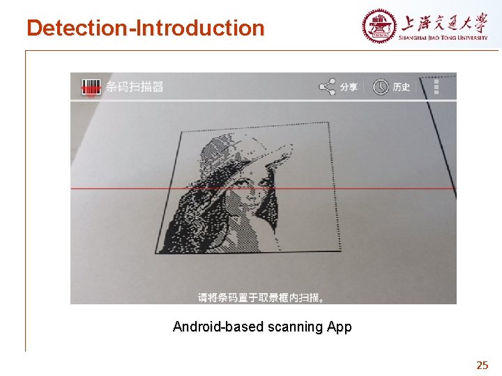 Detection-Introduction Android-based scanning App 25 