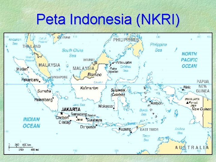 Peta Indonesia (NKRI) 