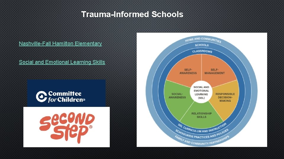 Trauma-Informed Schools Nashville-Fall Hamilton Elementary Social and Emotional Learning Skills 