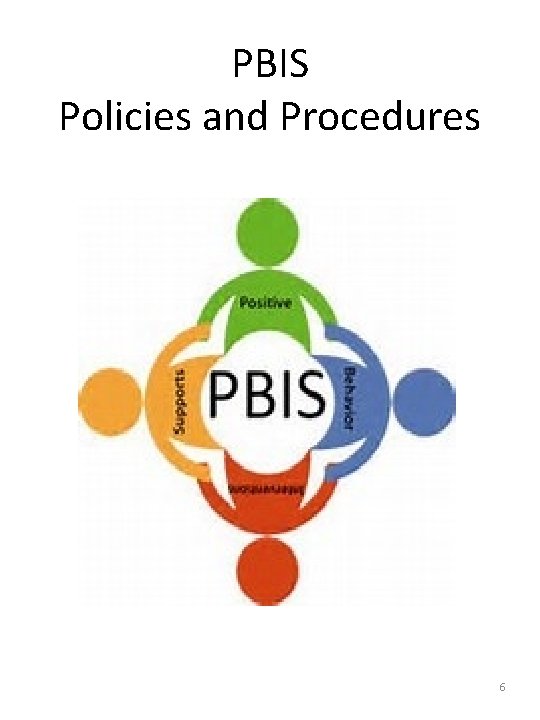 PBIS Policies and Procedures 6 