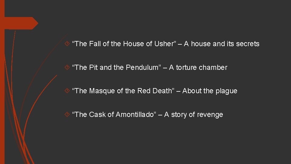  “The Fall of the House of Usher” – A house and its secrets