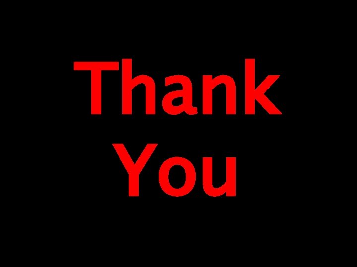 Thank You 