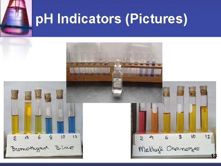 p. H Indicators (Pictures) 13 