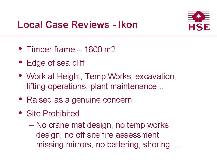 Local Case Reviews - Ikon • • • Timber frame – 1800 m 2